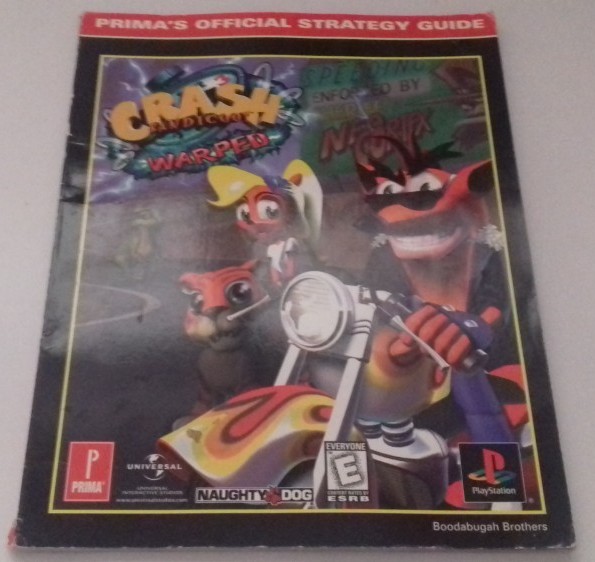 Crash Bandicoot Warped - strategy guide