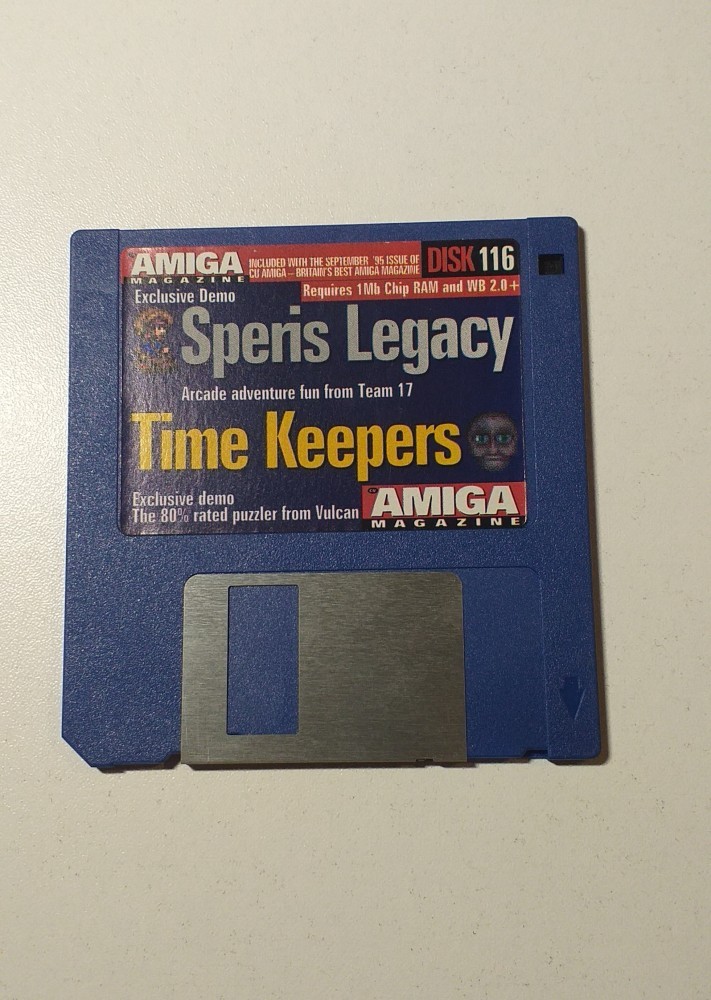 Joc AMIGA  Speris Legacy + Time Keepers - DEMO - G