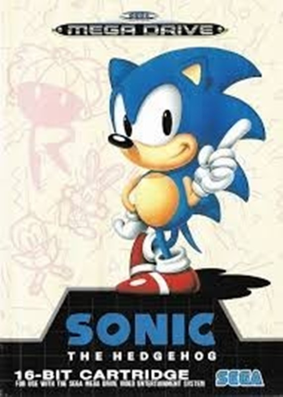 Joc SEGA Mega Drive Sonic The Hedgehog - EF