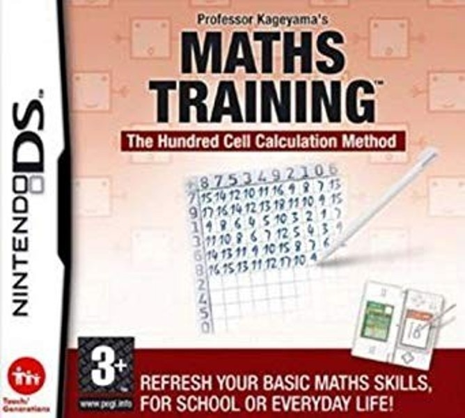 игра Nintendo DS Proffessor Kageyama's Maths Training