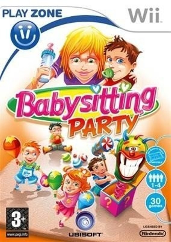 Nintendo Wii Játék Babysitting Party