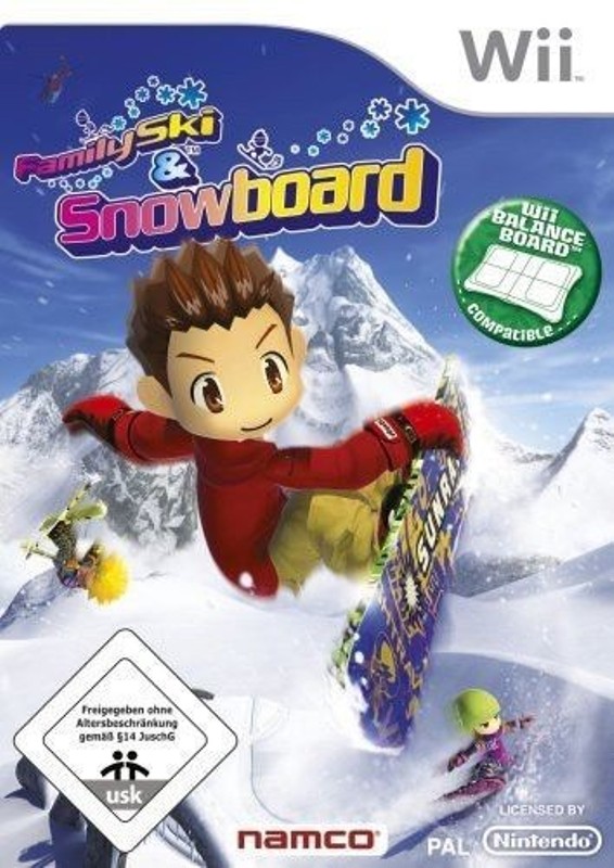 Joc Nintendo Wii Family Ski and Snowboard