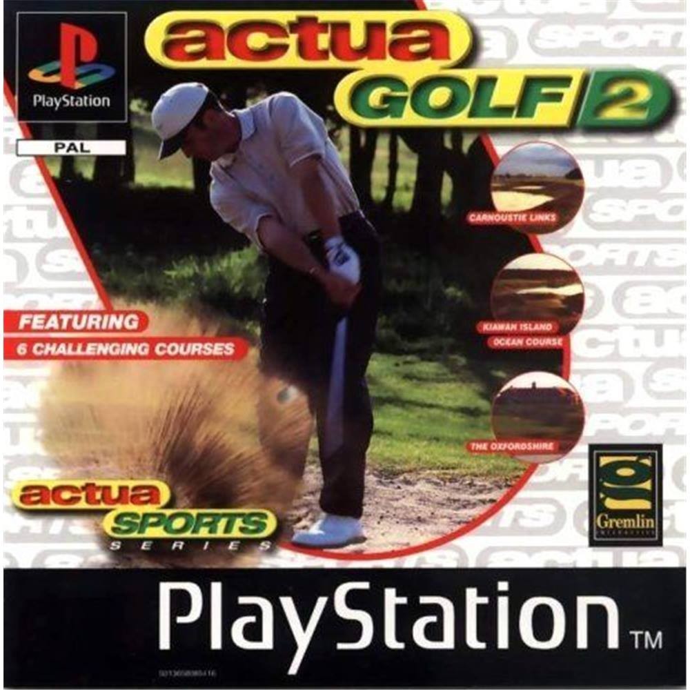 Joc PS1 Actua Golf 2