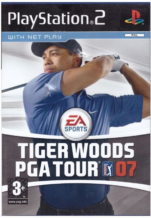 PS2  Játék Tiger Woods PGA Tour 07