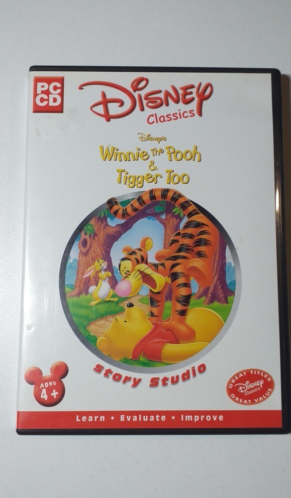 Hra PC Disney's - Winnie the Pooh & Tigger Too - Story studio - PC