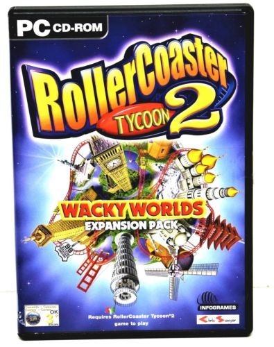 игра PC Roller Coaster - Tycoon 2 - Wacky World Expansion Pack
