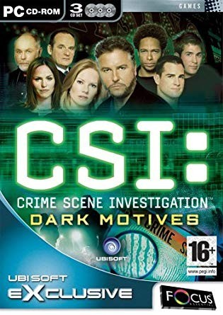 игра PC CSI Crime Scene Investigation - Dark Motive