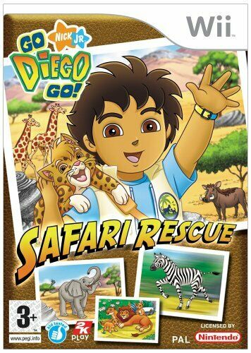 Joc Nintendo Wii Go Diego Go - Safari Rescue