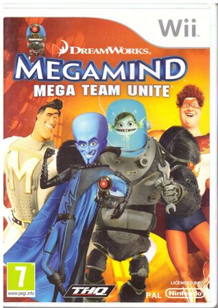 Joc Nintendo Wii Dreamworks Megamind: Mega Team Unite - B