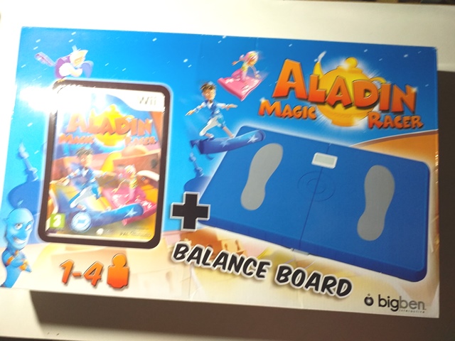 Aladin Magic Racer + Ballance Board - Nintendo Wii