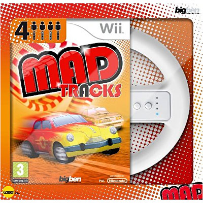 Wii Mad Tracks + Volan - 60528