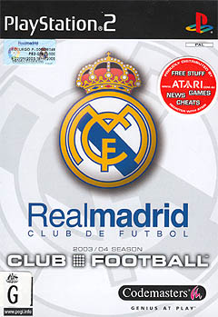 игра PS2 Real Madrid Club Football 2003 / 04 Season - BE