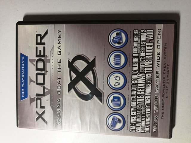 Xploder Cheats DVD - PS2