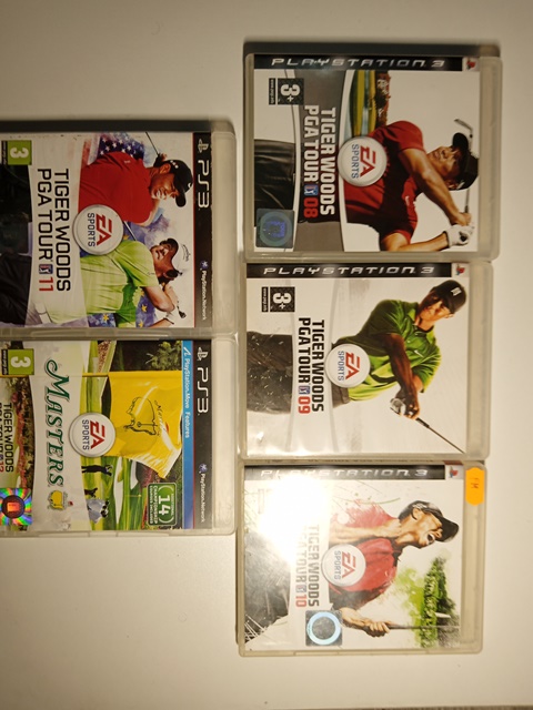 Hra PS3 Tiger Woods PGA Tour 08 + 09 + 10 + 11 + Masters