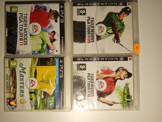 Hra PS3 Tiger Woods PGA Tour  09 + 10 + 11 + 12 Masters
