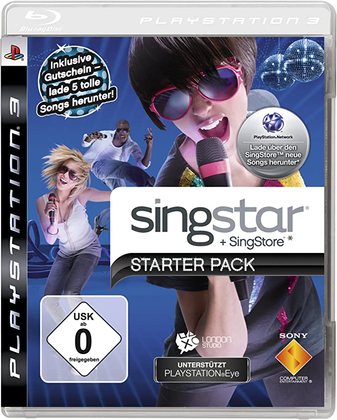 Hra PS3 Singstar Starter Pack disc