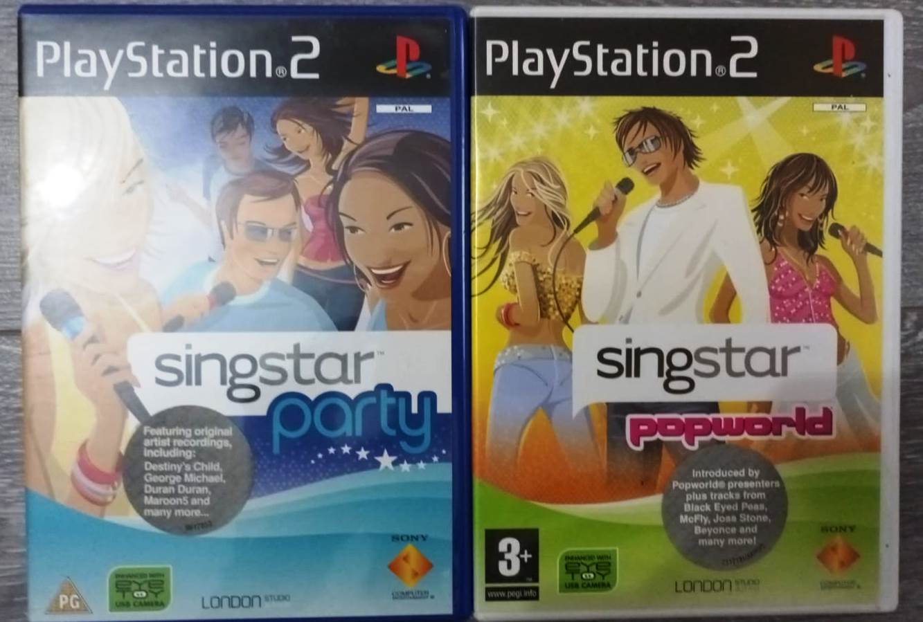 Joc PS2 SingStar Party +  Popworld