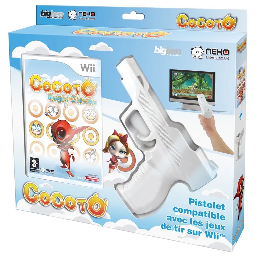 Cocoto Magic Circus + Pistol - Nintendo Wii  - EAN: 3499550269253