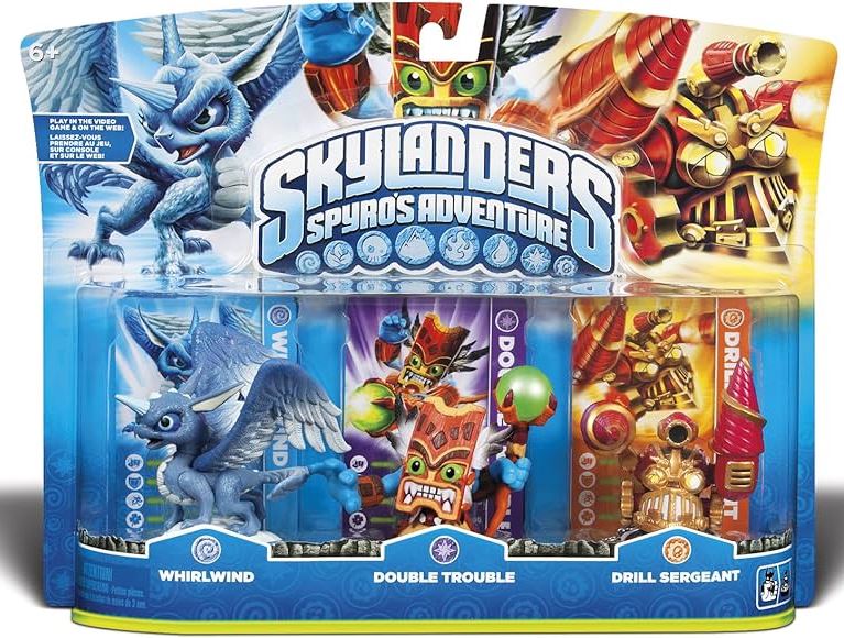 Skylanders Spyro Adventure Pack - Whirlwind - Double Trouble - Drill Sergeant - EAN: 5030917106415