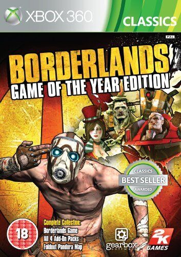 Joc XBOX 360 Borderlands: Game of the Year Edition  - Classics