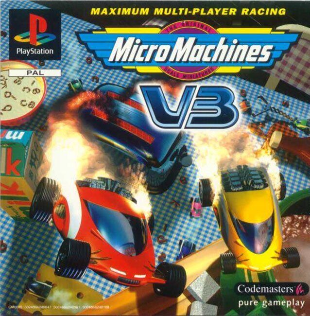 игра PS1 Micro Machines V3