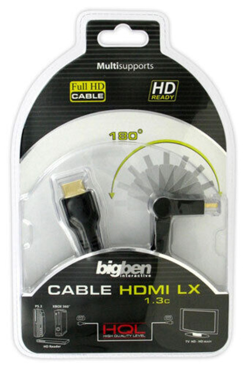 Cablu HDMI gaming, 2m, 180° - EAN 3499550269819