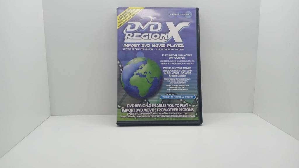 DVD Region X - PlayStation PS 2