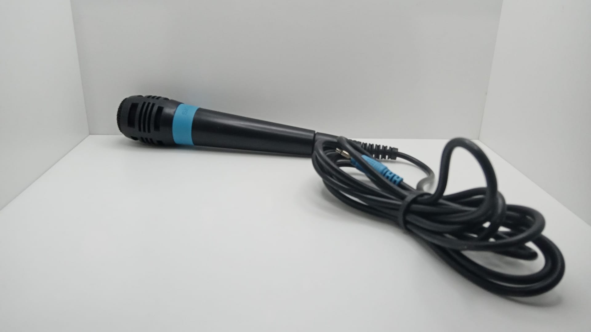mikrofon Singstar - PS2 / PS 3 - modrý