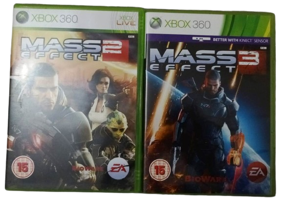 Joc XBOX 360 Mass Effect 2 + Mass Effect 3
