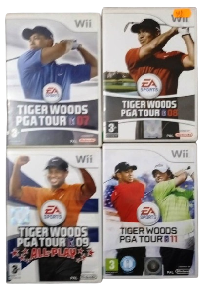 Joc Nintendo Wii Tiger Woods PGA Tour 07 + 08 + 09 + 11