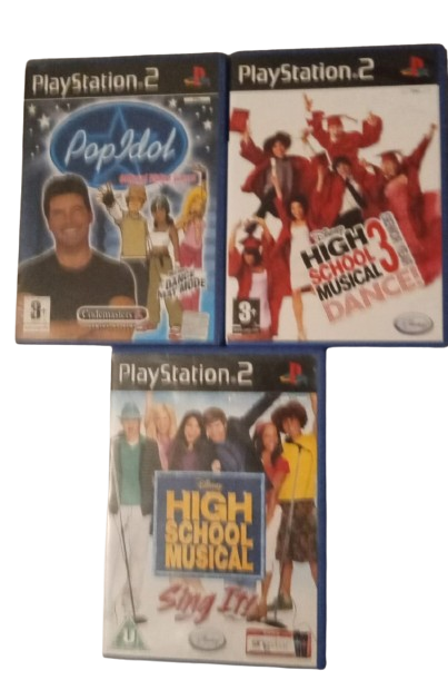 Παιχνίδι PS2 Pop Idol + High School Musical + Dance 3