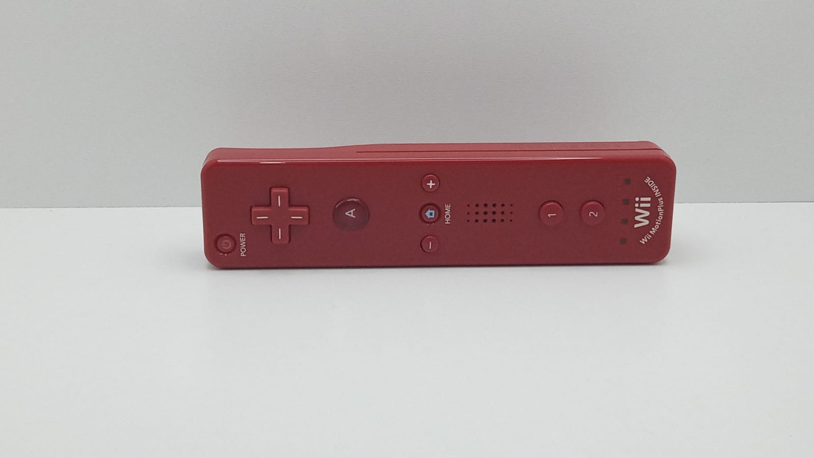 Nintendo Wii Remote - motion plus - Rosu - Original Nintendo - curatat si reconditionat
