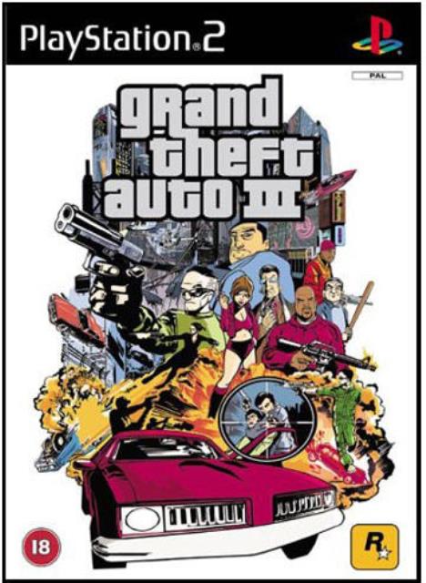 игра PS2 Grand Theft Auto  III - GTA 3