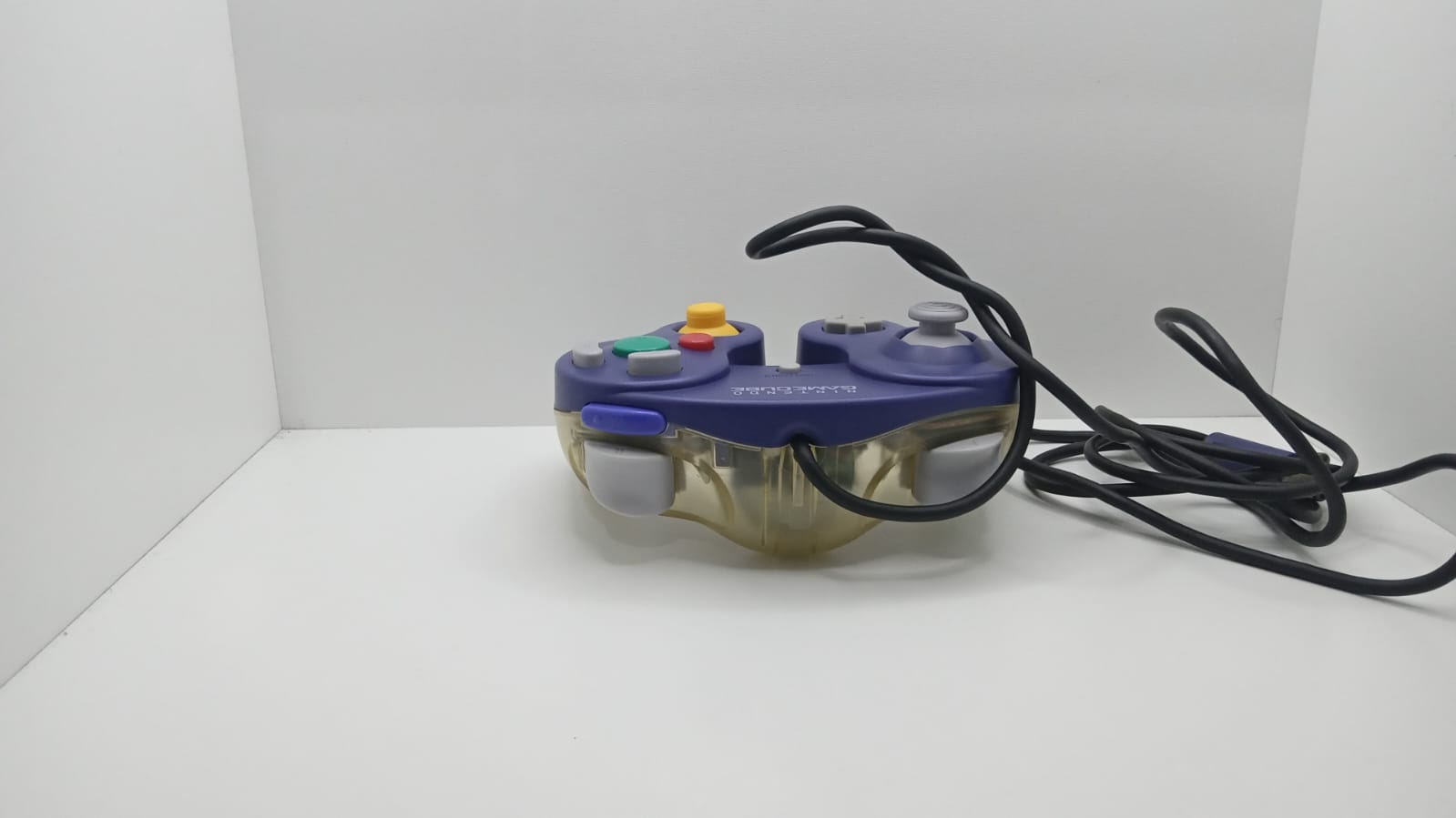 Controller Nintendo GameCube - Nintendo (R) - Purple/Transparent - curatat si reconditionat