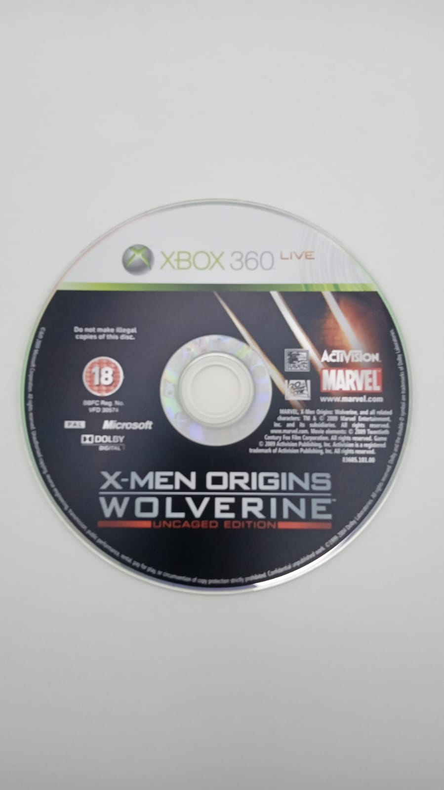 Joc XBOX 360 X-Men Origins: Wolverine - Uncaged Edition - G