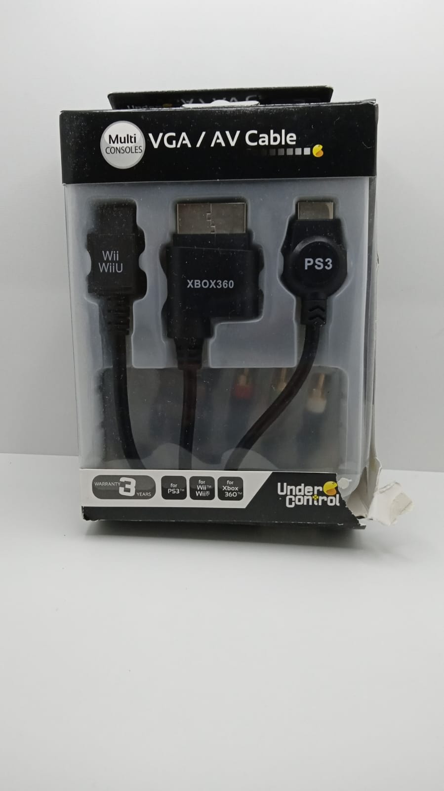 Cablu VGA + AV pentru  XBOX 360 / PlayStation PS1, PS2, PS3 / Nintendo Wii, Wii U