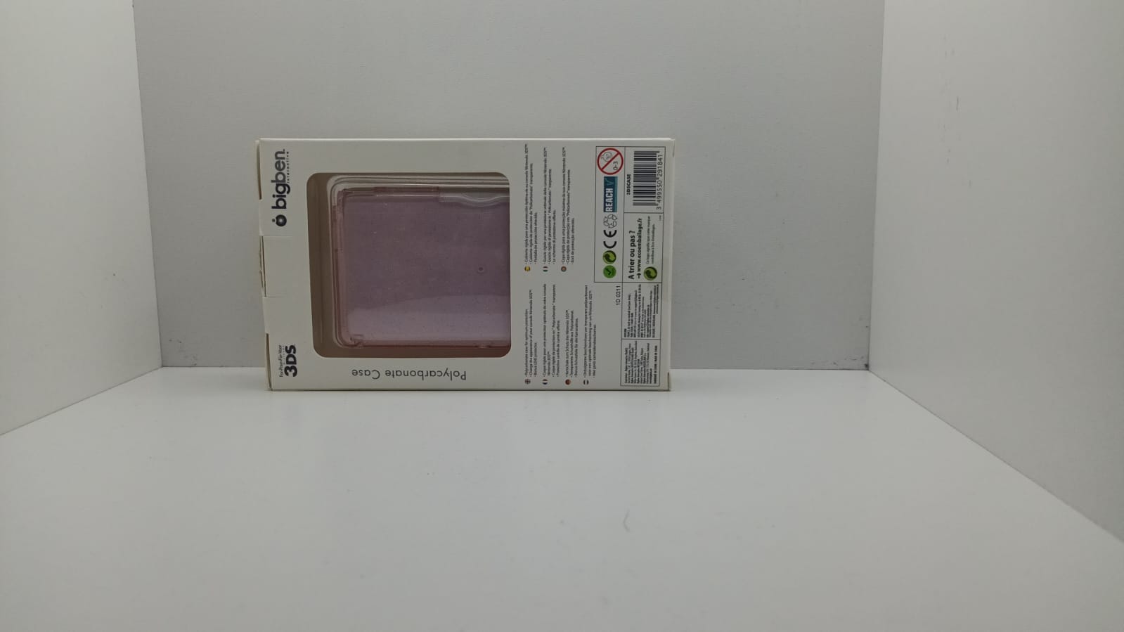 Carcasa de protectie - Nintendo 3DS - Roz  (e)