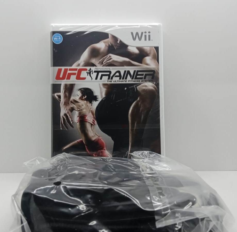 Gra Nintendo Wii Leg Strap + UFC Personal Trainer The Ultimate Fitness System