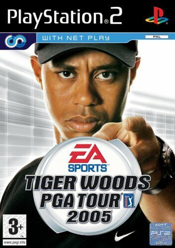 PS2  Játék Tiger Woods PGA Tour 2005 - A