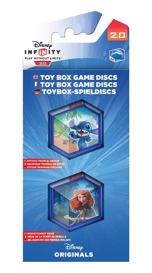 Disney Infinity 2.0 Power DIscs - Stitch + Brave EAN: 8717418446277 (e)(K)
