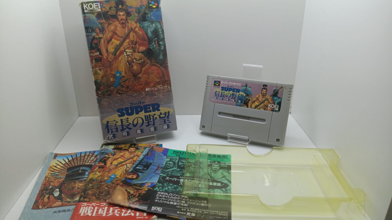 Joc Nintendo Super Famicom NTSC-J - Nobunaga's Ambition Tenshoki (e)